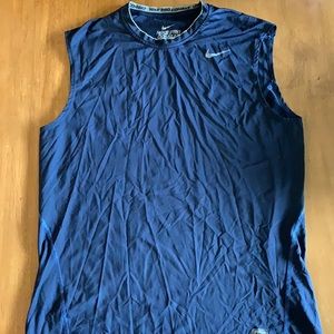 Navy Blue Nike Tank Top
